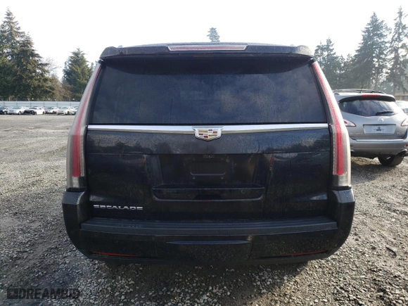 2017 Cadillac Escalade Platinum with VIN 1GYS4DKJ0HR271118, listed as a Copart auction lot 44752175 with 91,223 mi miles and Salvage Title. Bid and sale history available at carsss.com. Image 6.