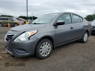 2016 Nissan Versa SV with VIN 3N1CN7AP7GL861534, listed as a Copart auction lot 62368155 with 61,345 mi miles and Salvage title. Bid and sale history available at DreamBid. Image 1.
