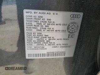 2015 Audi Q7 Vorsprung Edition with VIN WA1WMCFE4FD008892, listed as a Copart auction lot 63013665 with 257,045 mi miles and Clean title. Bid and sale history available at DreamBid. Image 13.