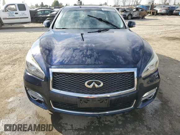 2015 Infiniti Q70 z VIN JN1BY1AP6FM541710, wystawiony jako Copart lot #47126225 z przebiegiem 57 304 mil mil oraz Szkoda całkowita • Salvage title. Historia ofert i sprzedaży dostępna na DreamBid. Obrazek 5.