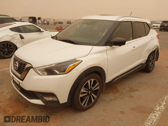 2019 Nissan Kicks SV with VIN 3N1CP5CU0KL471126, listed as a IAAI auction lot 41685950 with 59,960 mi miles. Bid and sale history available at carsss.com. Image 17.
