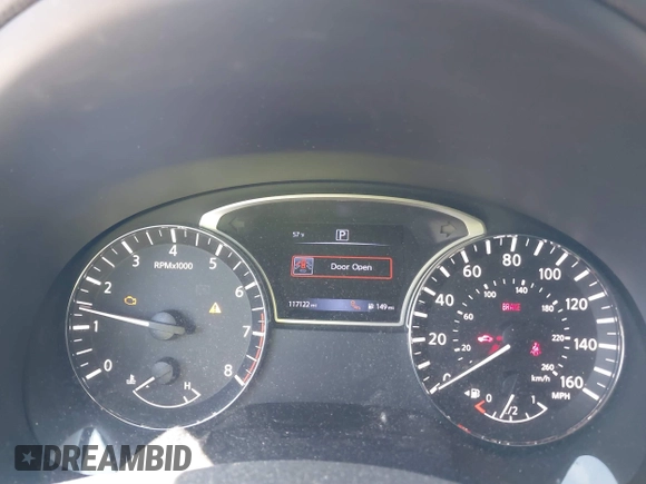 2017 Nissan Altima SV with VIN 1N4AL3AP4HC222307, listed as a IAAI auction lot 41589442 with 117,122 mi miles and . Bid and sale history available at carsss.com. Image 7.