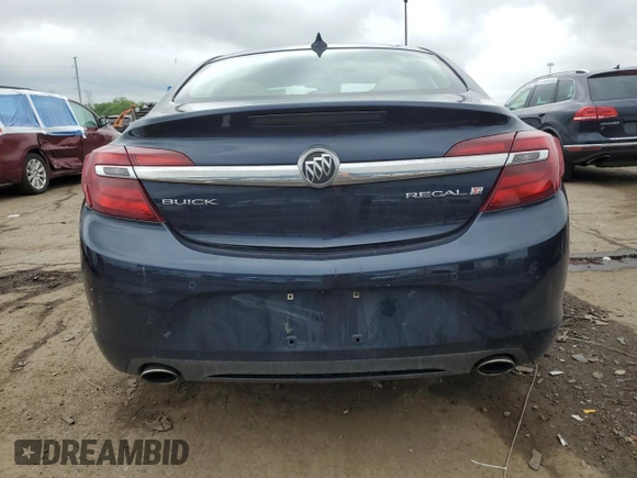 2016 Buick Regal Premium II z VIN 2G4GS5GX8G9190280, wystawiony jako Copart lot #58563205 z przebiegiem 67 086 mil mil oraz Czysty tytuł • Clean title. Historia ofert i sprzedaży dostępna na DreamBid. Obrazek 6.