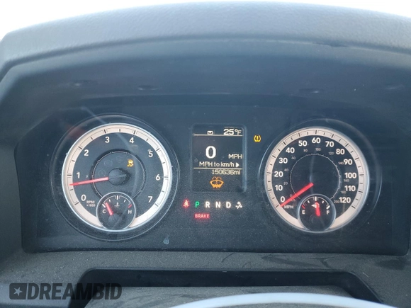 2014 Ram 2500 Tradesman with VIN 3C6TR5CT7EG134827, listed as a Copart auction lot 87057094 with 150,636 mi miles and Salvage title. Bid and sale history available at DreamBid. Image 9.