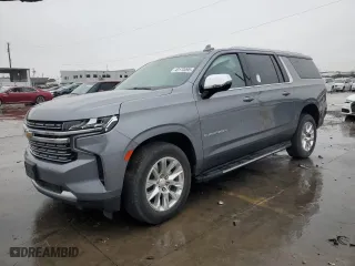 2022 Chevrolet Suburban Premier with VIN 1GNSKFKD7NR223670, listed as a Copart auction lot 43173095 with 58,256 mi miles and Non Repairable. Bid and sale history available at carsss.com. Image 1.