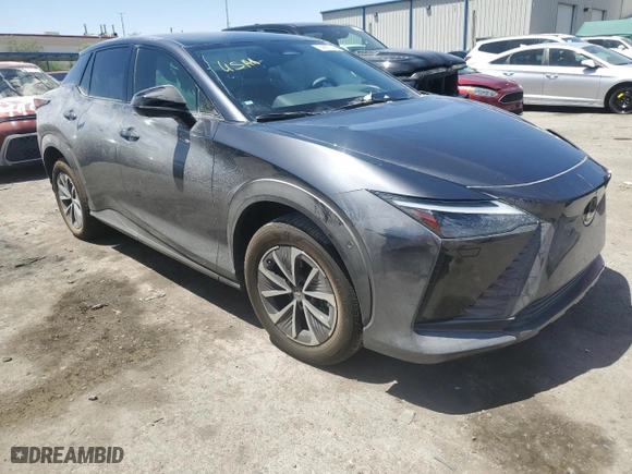 2023 Lexus RZ with VIN JTJAAAAB7PA010338, listed as a Copart auction lot 59992004 with 10,040 mi miles and Salvage Title. Bid and sale history available at carsss.com. Image 4.