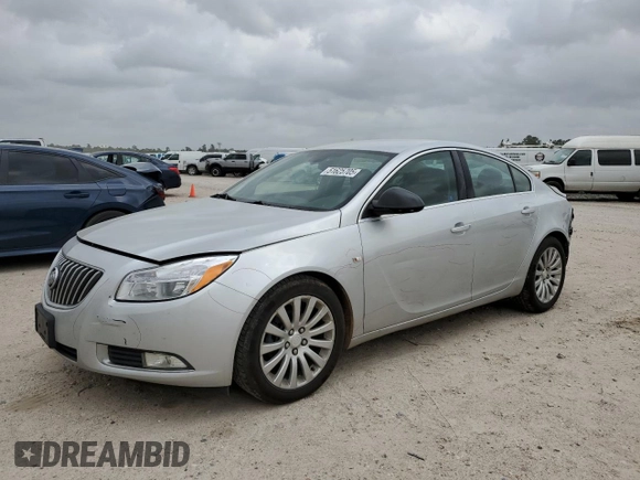 2011 Buick Regal CXL RL1 with VIN 2G4GN5EC7B9177438, listed as a Copart auction lot 51625705 with 113,695 mi miles and Salvage title. Bid and sale history available at DreamBid. Image 1.
