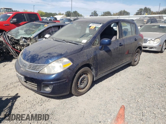 2009 Nissan Versa 1.8 S with VIN 3N1BC13E99L381282, listed as a Copart auction lot 69970383 with 0 mi miles and Non Repairable. Bid and sale history available at carsss.com. Image 1.