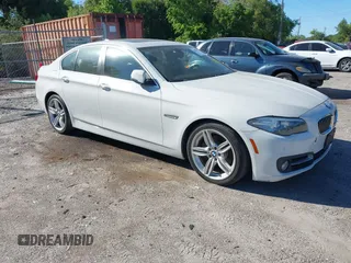 2016 BMW 5 Series 528i xDrive with VIN WBA5A7C50GG150613, listed as a IAAI auction lot 41804534 with 100,786 mi miles. Bid and sale history available at carsss.com. Image 1.