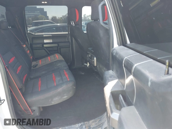 2017 Ford F-150 XL with VIN 1FTEW1CG1HFB66913, listed as a IAAI auction lot 41860989 with 50,539 mi miles. Bid and sale history available at carsss.com. Image 8.