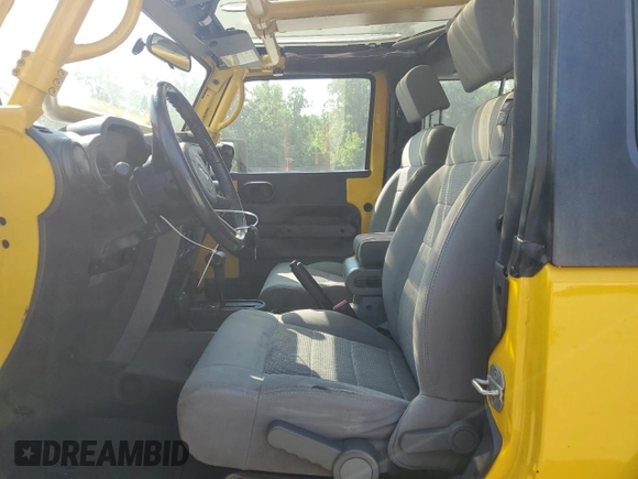 2008 Jeep Wrangler Rubicon with VIN 1J8GA64158L629712, listed as a Copart auction lot 59665675 with 125,616 mi miles and Clean title. Bid and sale history available at DreamBid. Image 7.