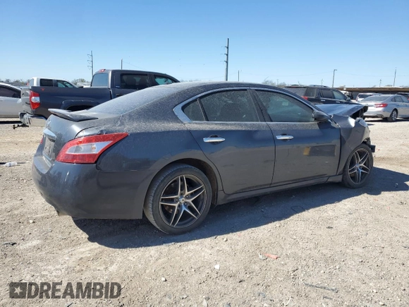 2012 Nissan Maxima S with VIN 1N4AA5AP8CC811127, listed as a Copart auction lot 49438915 with Not Provided miles and Salvage Title. Bid and sale history available at DreamBid. Image 3.