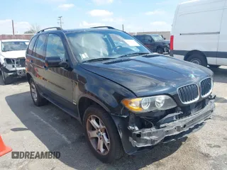 2006 BMW X5 3.0i with VIN 5UXFA13536LY46505, listed as a IAAI auction lot 41912947 with 80,071 mi miles. Bid and sale history available at carsss.com. Image 1.