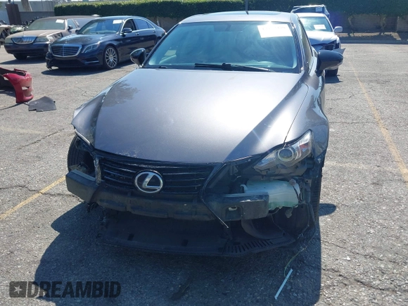 2015 Lexus IS 250 with VIN JTHBF1D23F5080235, listed as a IAAI auction lot 42482379 with 119,640 mi miles and . Bid and sale history available at DreamBid. Image 6.