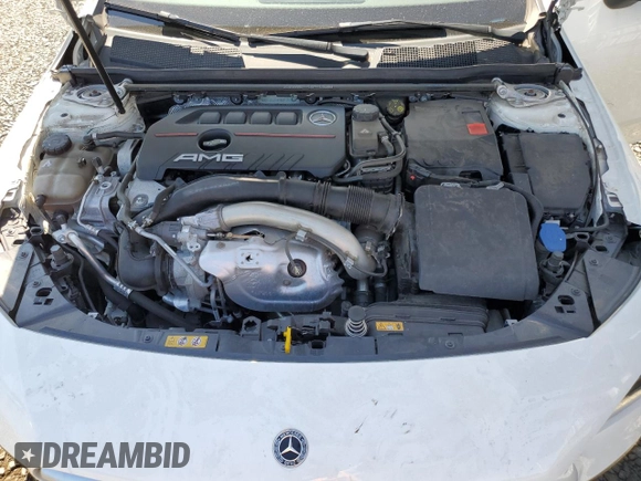 2021 Mercedes-Benz CLA with VIN W1K5J5BB1MN151622, listed as a Copart auction lot 69199904 with 40,824 mi miles and Salvage Title. Bid and sale history available at carsss.com. Image 12.