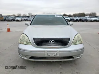 2002 Lexus LS 430 z VIN JTHBN30F120091703, wystawiony jako Copart lot #46336525 z przebiegiem Nie podano mil oraz Szkoda całkowita • Salvage title. Historia ofert i sprzedaży dostępna na DreamBid. Obrazek 5.
