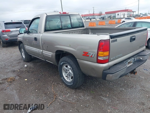 1999 Chevrolet Silverado 1500 LS with VIN 1GCEK14T3XZ161362, listed as a IAAI auction lot 41973905 with 153,845 mi miles. Bid and sale history available at carsss.com. Image 3.