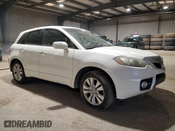 2011 Acura RDX Technology with VIN 5J8TB1H55BA003438, listed as a Copart auction lot 46299245 with 154,794 mi miles and Salvage Title. Bid and sale history available at DreamBid. Image 4.
