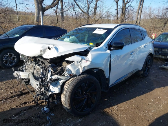 2018 Nissan Murano S with VIN 5N1AZ2MH6JN153438, listed as a IAAI auction lot 41050945 with 88,427 mi miles. Bid and sale history available at carsss.com. Image 17.