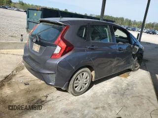 2015 Honda Fit LX with VIN 3HGGK5H54FM744083, listed as a Copart auction lot 51514615 with Not Provided miles and Salvage Title. Bid and sale history available at carsss.com. Image 3.