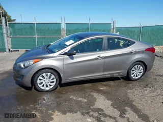 2012 Hyundai Elantra GLS with VIN 5NPDH4AEXCH067658, listed as a IAAI auction lot 41824531 with 61,204 mi miles. Bid and sale history available at carsss.com. Image 14.