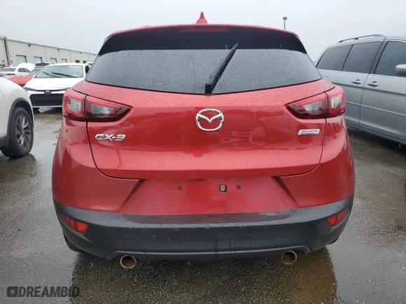 2018 Mazda CX-3 Sport with VIN JM1DKDB77J0315375, listed as a Copart auction lot 74456944 with 0 mi miles and Non Repairable. Bid and sale history available at carsss.com. Image 6.