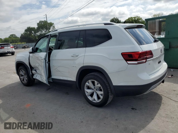 2019 Volkswagen Atlas SE with VIN 1V2DR2CA2KC525889, listed as a Copart auction lot 63623865 with 85,936 mi miles and Salvage title. Bid and sale history available at DreamBid. Image 2.