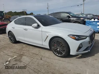 2019 Genesis G70 3.3T Advanced with VIN KMTG34LE4KU030796, listed as a Copart auction lot 71673144 with 100,932 mi miles and Salvage Title. Bid and sale history available at carsss.com. Image 4.