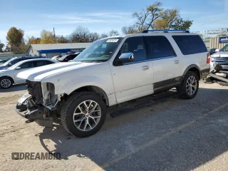 2017 Ford Expedition EL XLT with VIN 1FMJK1JT1HEA32995, listed as a Copart auction lot 80534374 with 173,576 mi miles and Salvage Title. Bid and sale history available at carsss.com. Image 1.