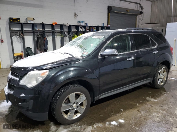 2015 Chevrolet Equinox LT with VIN 2GNFLFEK2F6209455, listed as a Copart auction lot 87929985 with 141,554 mi miles and Salvage Title. Bid and sale history available at carsss.com. Image 1.