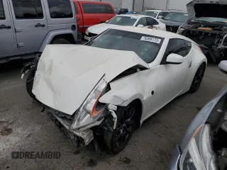 2015 Nissan 370Z with VIN JN1AZ4EH8FM442819, listed as a Copart auction lot 76368173 with 0 mi miles. Bid and sale history available at carsss.com. Image 1.