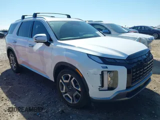 2023 Hyundai Palisade Limited z VIN KM8R54GE9PU505518, wystawiony jako IAAI lot #41886730 z przebiegiem 47 400 mil mil oraz . Historia ofert i sprzedaży dostępna na DreamBid. Obrazek 1.