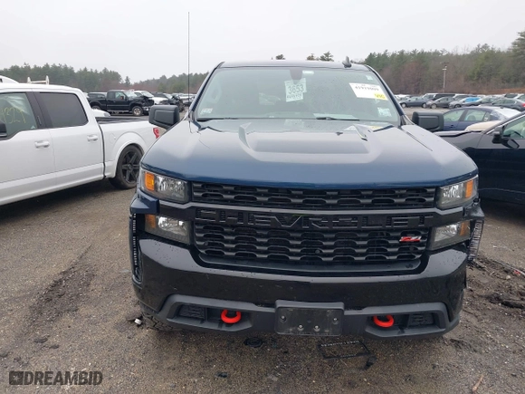 2019 Chevrolet Silverado 1500 Custom Trail Boss with VIN 1GCPYCEH6KZ400716, listed as a IAAI auction lot 41919009 with 57,091 mi miles. Bid and sale history available at carsss.com. Image 12.