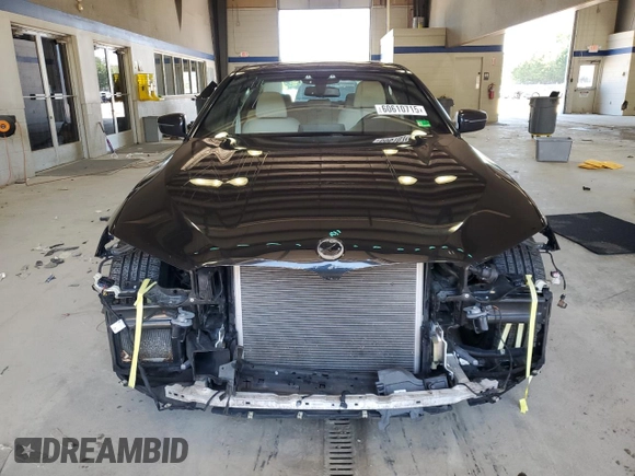 2018 BMW 5 Series 540i xDrive with VIN WBAJE7C56JWC57314, listed as a Copart auction lot 60610715 with 73,015 mi miles and Salvage title. Bid and sale history available at DreamBid. Image 5.