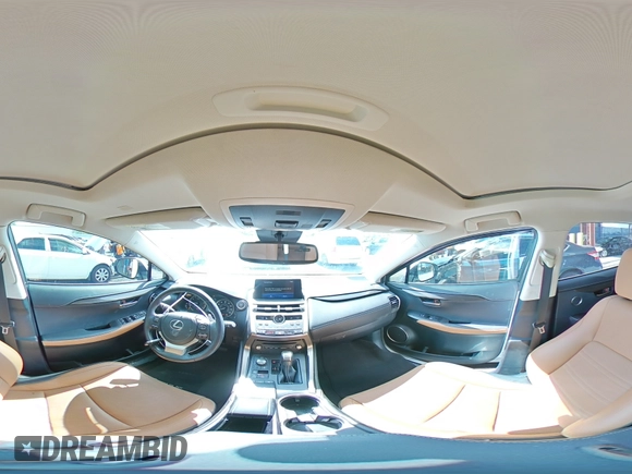 2021 Lexus NX with VIN JTJDARBZ2M5028774, listed as a Copart auction lot 53320185 with 23,335 mi miles and Non Repairable. Bid and sale history available at carsss.com. Image 15.