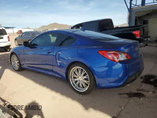 2011 Hyundai Genesis Coupe with VIN KMHHT6KD9BU054742, listed as a Copart auction lot 42587585 with 101,310 mi miles and Salvage title. Bid and sale history available at DreamBid. Image 2.