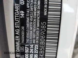 2014 Mercedes-Benz E 350 Sport z VIN WDDHF5KB5EB069085, wystawiony jako Copart lot #53178935 z przebiegiem 133 296 mil mil oraz Szkoda całkowita • Salvage title. Historia ofert i sprzedaży dostępna na DreamBid. Obrazek 13.
