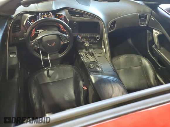 2015 Chevrolet Corvette 2LT with VIN 1G1YD2D76F5106533, listed as a Copart auction lot 80683444 with 67,986 mi miles and Clean Title. Bid and sale history available at carsss.com. Image 8.