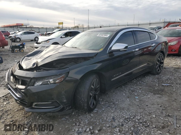 2016 Chevrolet Impala LTZ with VIN 2G1145S36G9165864, listed as a Copart auction lot 82302994 with 131,074 mi miles and Salvage Title. Bid and sale history available at carsss.com. Image 1.
