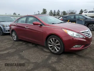 2013 Hyundai Sonata Limited with VIN 5NPEC4AC5DH793995, listed as a Copart auction lot 46710565 with 87,774 mi miles and Salvage Title. Bid and sale history available at DreamBid. Image 4.