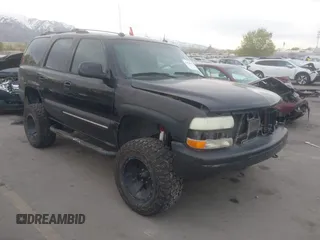 2004 Chevrolet Tahoe Z71 z VIN 1GNEK13T64R142485, wystawiony jako IAAI lot #42028841 z przebiegiem 181 627 mil mil oraz . Historia ofert i sprzedaży dostępna na DreamBid. Obrazek 1.