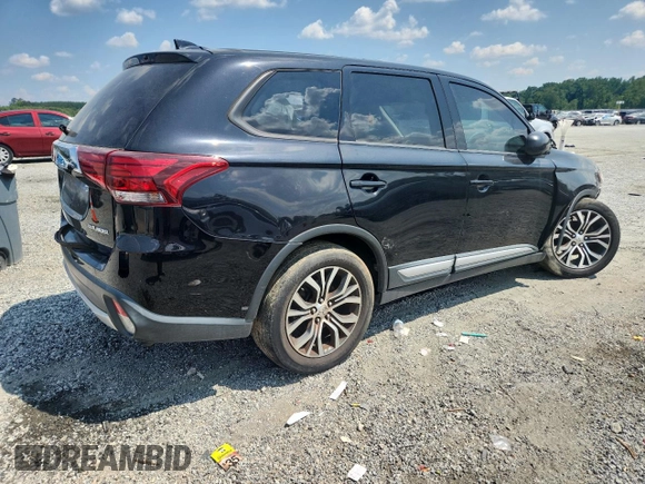 2018 Mitsubishi Outlander ES with VIN JA4AD2A3XJZ000527, listed as a Copart auction lot 63985205 with Not provided miles and Clean title. Bid and sale history available at DreamBid. Image 3.