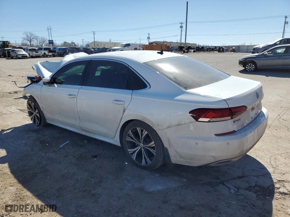 2020 Volkswagen Passat 2.0T SEL with VIN 1VWCA7A37LC013064, listed as a Copart auction lot 47346795 with 0 mi miles and Salvage Title. Bid and sale history available at carsss.com. Image 2.