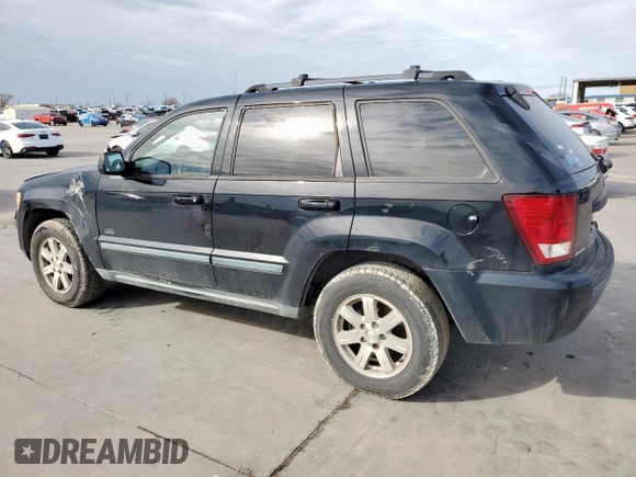 2008 Jeep Grand Cherokee with VIN 1J8HS48N28C182467, listed as a Copart auction lot 47081165 with 143,936 mi miles and Salvage title. Bid and sale history available at DreamBid. Image 2.