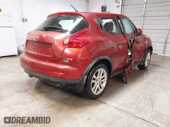 2013 Nissan Juke NISMO with VIN JN8AF5MV4DT218683, listed as a IAAI auction lot 41315944 with 76,587 mi miles. Bid and sale history available at carsss.com. Image 4.