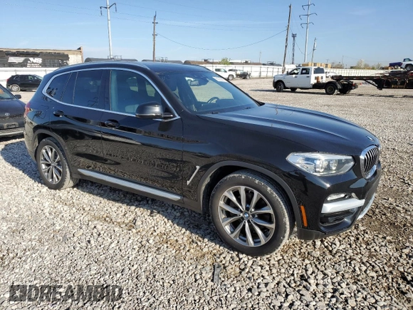 2019 BMW X3 xDrive30i with VIN 5UXTR9C53KLD97124, listed as a Copart auction lot 52255065 with 144,994 mi miles and Clean Title. Bid and sale history available at carsss.com. Image 4.