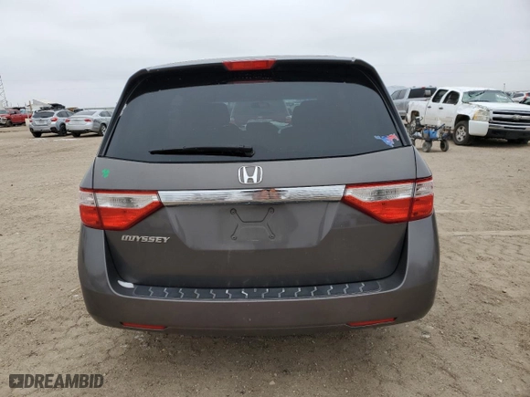 2012 Honda Odyssey EX with VIN 5FNRL5H48CB062125, listed as a Copart auction lot 45714095 with 139,476 mi miles and Salvage Title. Bid and sale history available at carsss.com. Image 6.