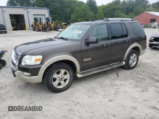 2006 Ford Explorer Eddie Bauer z VIN 1FMEU74846UB42965, wystawiony jako Copart lot #60403425 z przebiegiem 140 327 mil mil oraz Czysty tytuł • Clean title. Historia ofert i sprzedaży dostępna na DreamBid. Obrazek 1.