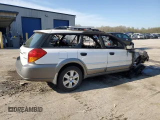 2005 Subaru Legacy Outback with VIN 4S4BP61C757379475, listed as a Copart auction lot 53876125 with Not provided miles and Salvage title. Bid and sale history available at DreamBid. Image 3.
