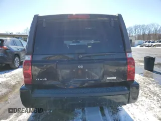 2006 Jeep Commander with VIN 1J8HG48K26C302997, listed as a Copart auction lot 46453135 with 191,852 mi miles and Salvage Title. Bid and sale history available at carsss.com. Image 6.